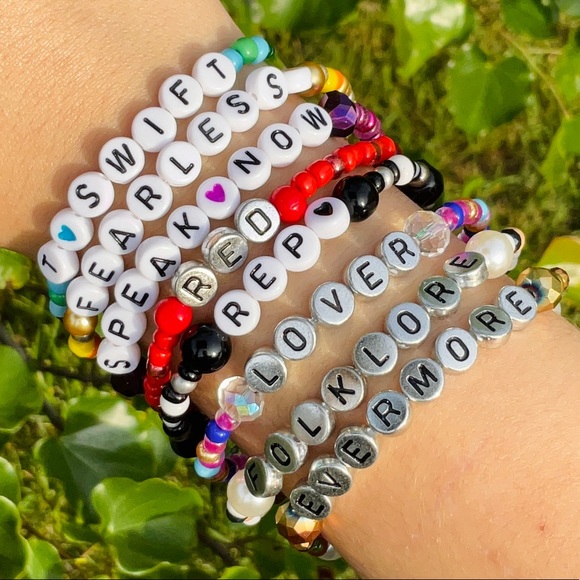 Taylor Swift Reputation Handmade Bracelet - Picture 4 of 5